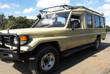 Safari Land Cruiser Rental in Kampala